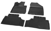 Автомобильные коврики Rival для Hyundai Santa Fe IV 5-дв. (5 мест) 2018-н.в., полиуретан, без крепежа, 4 шт., 12306004