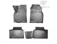 Автомобильные коврики Норпласт для Zotye Coupa 3D (2018-), полиуретановые