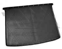 Автомобильный коврик багажника Норпласт для Volkswagen Caddy III (2004-2015) / Volkswagen Caddy IV (2015-) (2 задн.сдвижные двери, подъемнная задн. дверь), полиуретановый