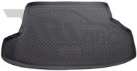 Автомобильный коврик багажника Норпласт для Nissan X-Trail (Ниссан Икстрейл) Т30 (2001-2006), полиуретановый