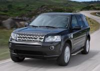 Пороги алюминиевые Rival "Premium" для Land Rover Freelander 2006-2010-2012-2014