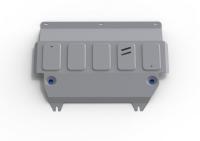 Защита картера и КПП Rival для Ford Fiesta 2008-2015 2015-н.в., алюминий 4 мм, с крепежом, 333.1805.1