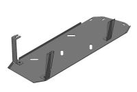 Защита Motodor для бензобака Chevrolet TrailBlazer 2013- V=2.8 TD (сталь 3 мм)( Шевроле Шевролет Трейл Блейзер ТрейлБлейзер \)