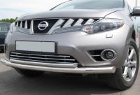 Защита переднего бампера d76/42 NISSAN Murano 2008-2009