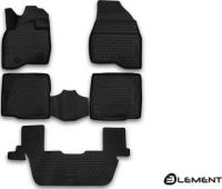 Автомобильные коврики element 3D в салон FORD Explorer, 2015-, 5 шт. (полиуретан)