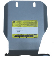 Защита зад. дифференциала алюминиевая Мотодор Subaru Outback  2009-2015