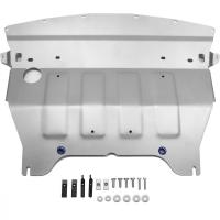 Защита картера Rival для Infiniti EX25/35 2008-2013/G35 2006-2010/G37 2010-2014/QX50 2013-2016 2016-2018, алюминий 4 мм, с крепежом, 333.2403.2