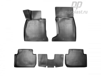 Автомобильные коврики Норпласт для Kia Stinger 4WD 3D (2017), полиуретановые