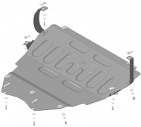 Защита стальная Мотодор Mazda 3  2003-2009