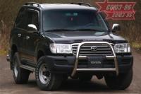 Решетка передняя d 76 "Toyota LC 105 GX R2 ( под лебедку )"