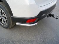 Защита задняя (уголки длинные) 60,3 мм для Subaru Forester (S5) 2018-