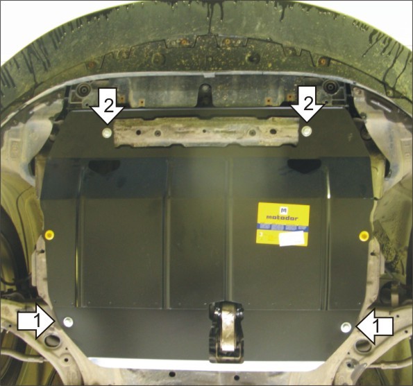 Фото Защита Motodor для картера и кпп Mazda CX-7 (2007 по наст.)