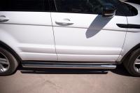 Пороги труба d63 (вариант 1) LAND ROVER Range Rover Evoque Dynamic 2011-2017