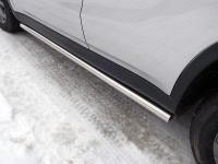 Пороги труба 60,3 мм для Suzuki Vitara 2015-