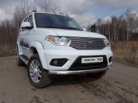 Решетка радиатора 16 мм для UAZ Pickup 2015-