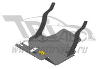 Защита заднего дифференциала BMW 3 (2008-2011)