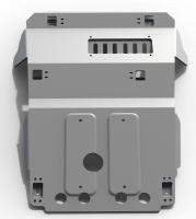 Защита картера Rival для Toyota Land Cruiser 120 Prado 2002-2009, алюминий 4 мм, без крепежа, 3.5731.1