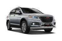 Защита порогов прямая Ø63мм (НПС) HAVAL H6 2014-
