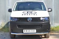 Защита переднего бампера d63 (секции) VOLKSWAGEN Multivan-Caravelle 2010-2015