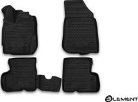 Автомобильные коврики element 3D в салон NISSAN Terrano, 2016-2022, 4 шт. (полиуретан)