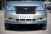 Защита переднего бампера d76 (дуга) UAZ Patriot 2005-2013