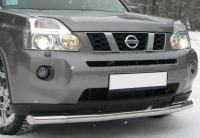 Защита переднего бампера d63 NISSAN X-Trail 2007-2010