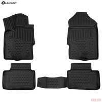 Автомобильные коврики element 3D в салон для FORD Ranger Supercab 2019- пикап 4шт. (полиуретан)