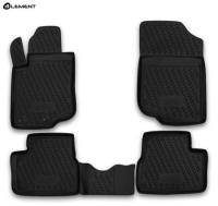 Автомобильные коврики element в салон PEUGEOT 207 2006-2012 4 шт. (полиуретан)