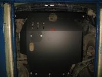 Защита Альфеко для картера двигателя и кпп Toyota Avensis T22, V-все (1997-2003)