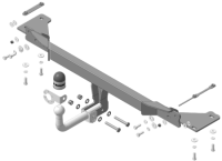 Фаркоп Мотодор с оцинкованным шаром на Belgee X70 (2024-)