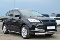 Пороги труба d63 (вариант 1) FORD KUGA 2012-2015