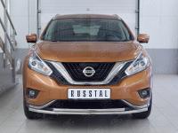 Защита переднего бампера d42 секция-d42 дуга NISSAN MURANO 2016