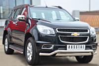 Защита порогов d42 CHEVROLET Trailblazer 2012-