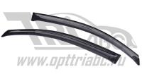 Дефлекторы боковых окон Volkswagen Caddy (2004-) (2шт.) (темн.)