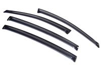 Дефлекторы боковых окон Geely (Джили) Emgrand EC7 Хэтчбек (2012-) (4шт.) (темн.)