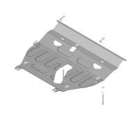 Защита Мотодор для Toyota RAV 4 2005-2009