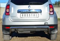 Защита заднего бампера d42 волна короткая RENAULT Duster 4x4 2011-2014