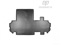 Автомобильные коврики Норпласт для Peugeot Traveller (2018) (3-ий ряд), полиуретановые