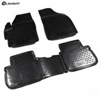 Автомобильные коврики element в салон DAEWOO Matiz 2005- 4 шт. (полиуретан)