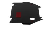 Защита картера и КПП Автоброня для Honda Jazz, V -1,4 2004-2008