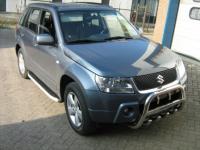 Пороги алюминиевые (Alyans) Suzuki Grand Vitara (2006-2010-) (без брызговиков)