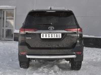 Защита заднего бампера d76 дуга TOYOTA FORTUNER 2017-