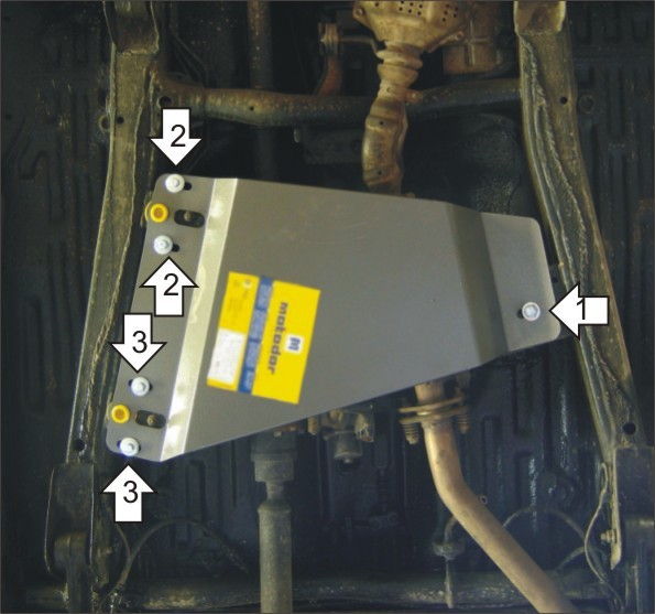 Фото Защита Motodor для раздаточной коробки Suzuki Jimny (1998 по наст.)