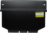 Защита Motodor для картера и кпп (две части) Lexus IS (акпп) (2005-2008) (задний привод)