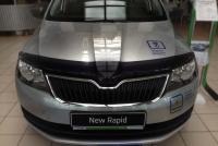 Дефлектор капота Skoda Rapid (2012-)