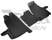 Автомобильные коврики Норпласт для Ford Transit (Форд Транзит) (2006-2010 / 2010-2014) (2 шт), полиуретановые
