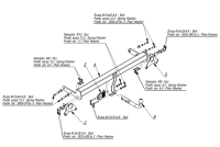 Фаркоп Imiola для Hundai Tuscon 2018-2021 (рестайлинг), кроме Adblue, N-line, GT-line