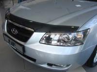 Дефлектор капота Hyundai NF (2006-) (темный)