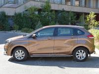 Пороги труба d42 (вариант 3) LADA XRay 2015