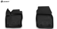Автомобильные коврики element в салон FORD Focus II 2004-2011 1-й ряд 2шт. (полиуретан)